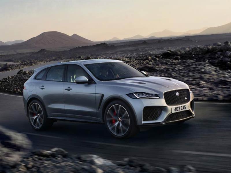 جاجوار تصدر موديل F-Pace SVR بقدرة 500 حصان وسرعة قصوى 176 ميل ساعة